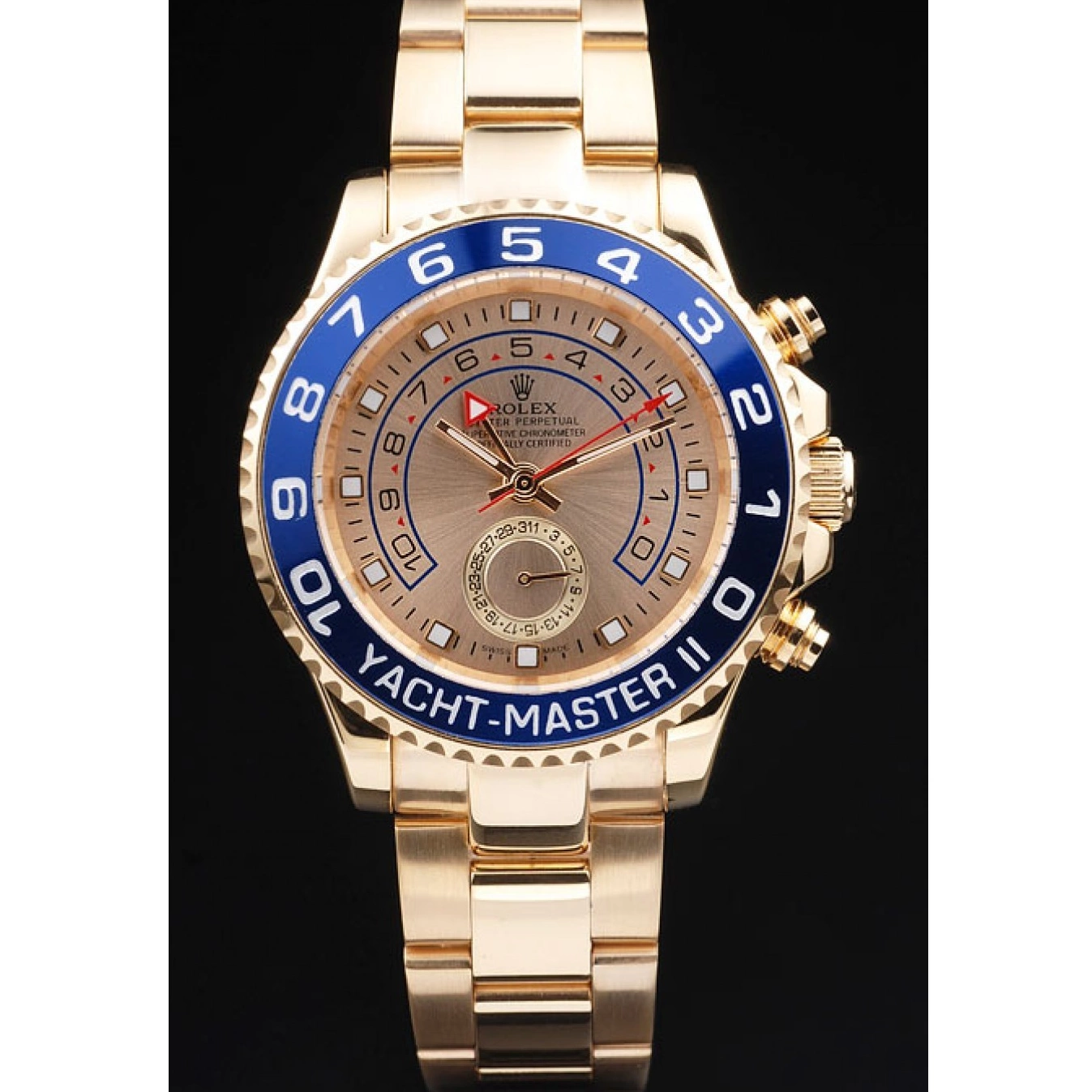 Aaa replica watch Yacht-Master II-rl243 Rolex 0804